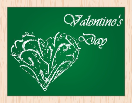 heart drawのイラスト素材