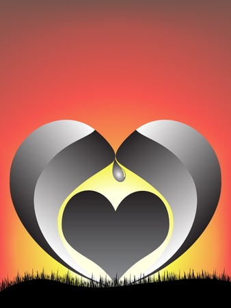 love background のイラスト素材