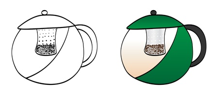 tea cupのイラスト素材