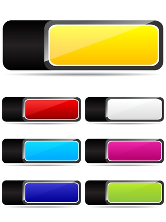 web bannersのイラスト素材