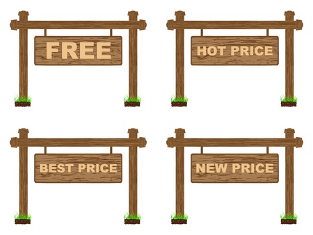 promotional banner のイラスト素材