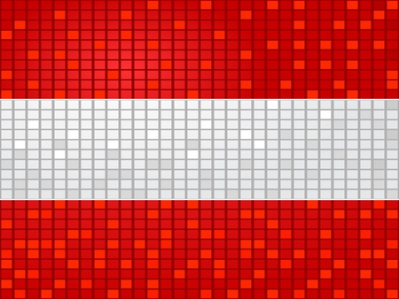 Flag of Austria のイラスト素材