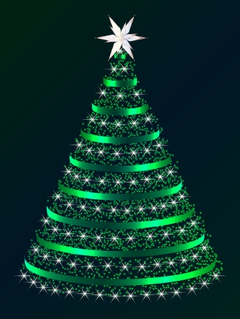 christmas treeのイラスト素材