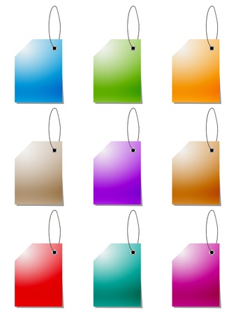 labelsのイラスト素材