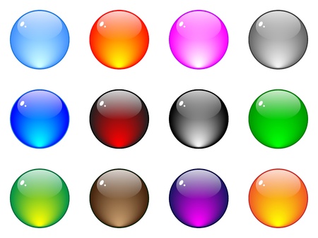 web buttonsのイラスト素材