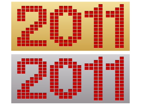 2011 year のイラスト素材