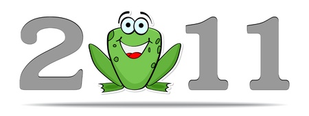 year 2011のイラスト素材