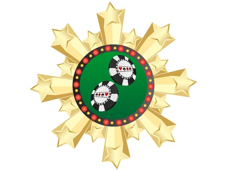 casino bannerのイラスト素材