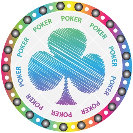 poker clover のイラスト素材