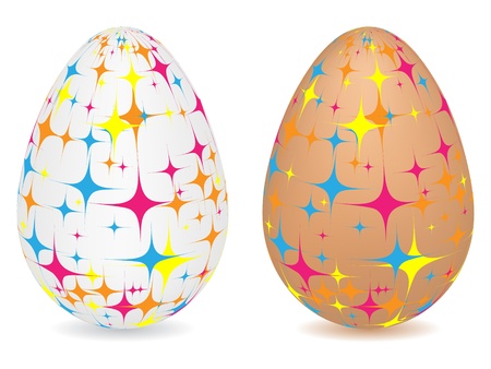easter eggsのイラスト素材