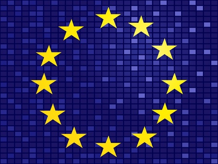 european flagのイラスト素材
