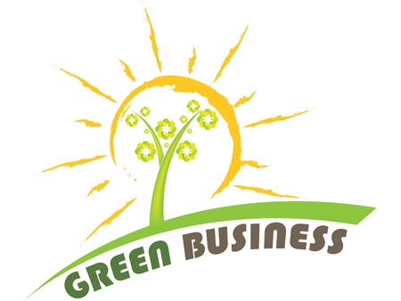 green business bannerのイラスト素材