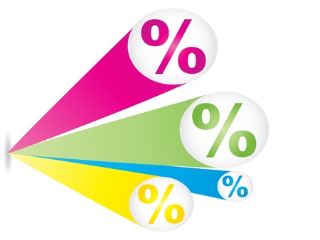 percent tubesのイラスト素材