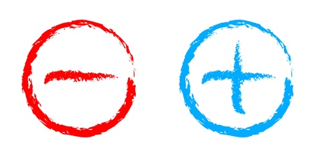 web button plus and minusのイラスト素材