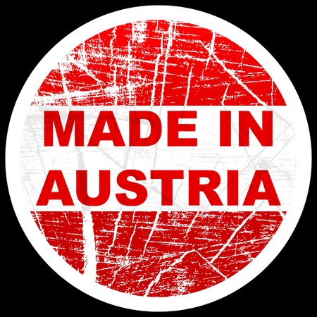 made in austriaのイラスト素材