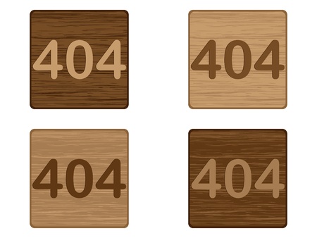404 error sign