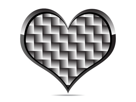 abstract heartのイラスト素材