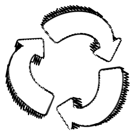  recycle iconのイラスト素材
