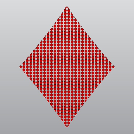 poker element - rhombusのイラスト素材