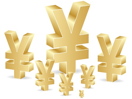 yen iconのイラスト素材