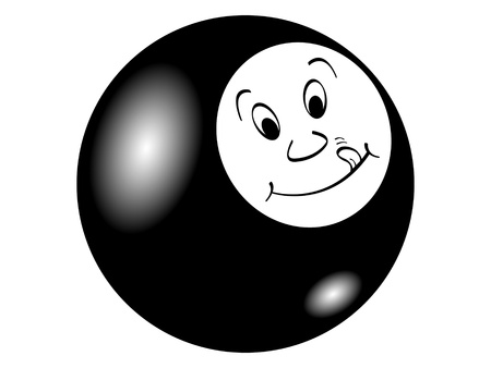 cartoon ball vector illustrationのイラスト素材