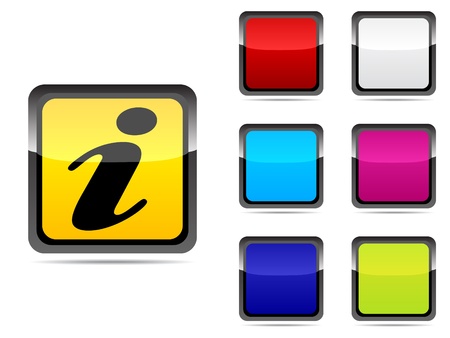 information buttons different colors vector illustration
のイラスト素材
