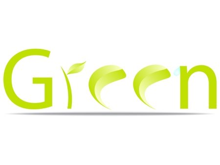 green design vector illustrationのイラスト素材