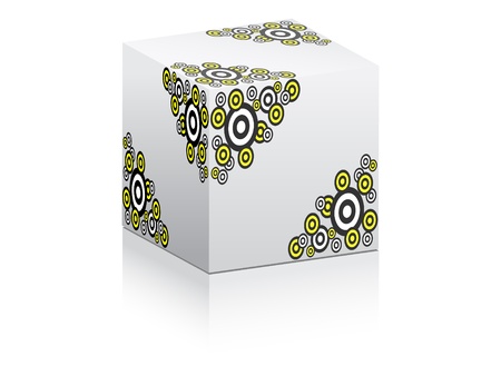white boxes with template on it vector illustration

のイラスト素材