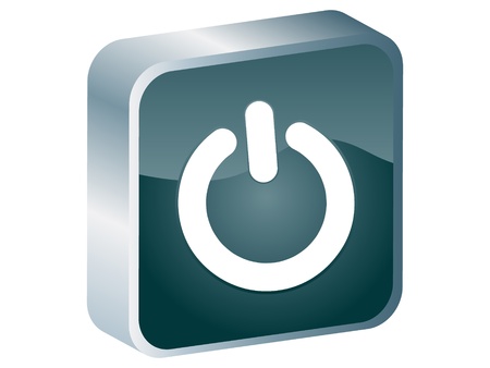 power web button