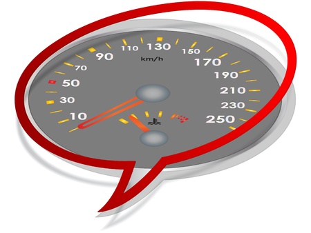 speedometer のイラスト素材