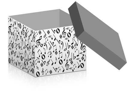 musical boxのイラスト素材