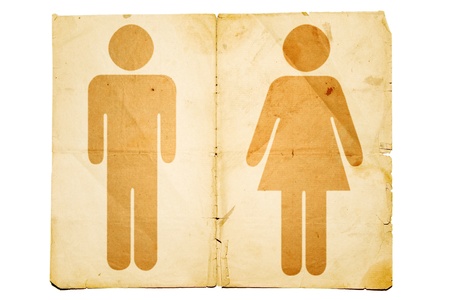 toilet banner の写真素材