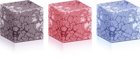 grunge boxesのイラスト素材