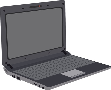 Laptopのイラスト素材