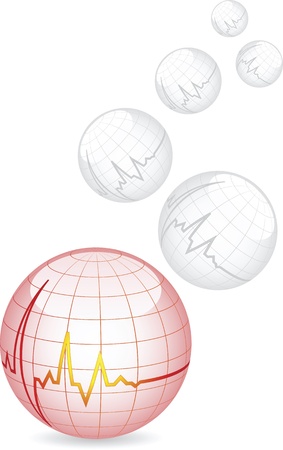 help ballsのイラスト素材