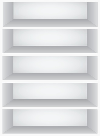 Empty shelvesのイラスト素材