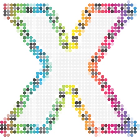 letter xのイラスト素材