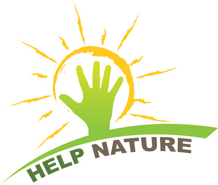 help nature designのイラスト素材