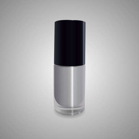 Vector illustration of nail polish.のイラスト素材