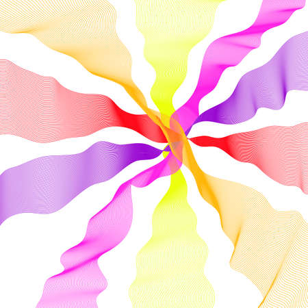 Illustration of colored tape abstract background.の写真素材