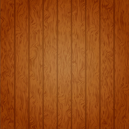 Brown wooden background. Planks. Vector illustration. EPS10のイラスト素材