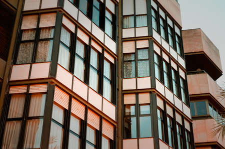 Modern urban architecture tall building In city area