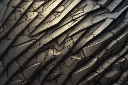 Abstract concrete background light shades. 3d, AI generatedの素材