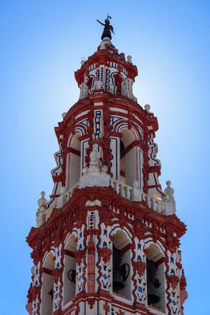 details of bell towes in ecija , andalusia , spainのeditorial素材