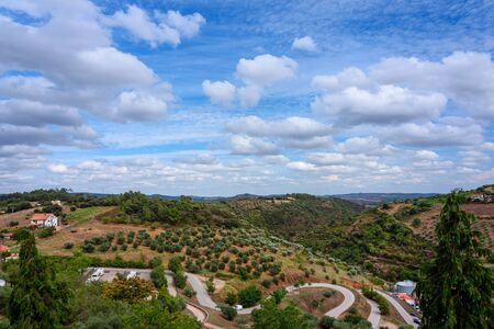 Natural Park of Montesinho during summer Portugal.の写真素材