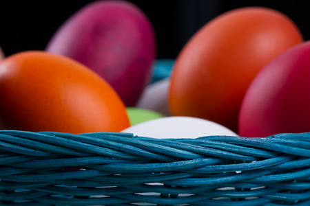 easter eggsの写真素材