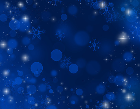 christmas background blueの写真素材