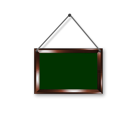 frame hangs an wallの写真素材