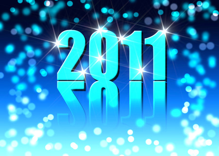 2011 new years cardの写真素材
