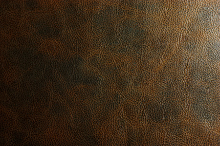 Brown leather textureの写真素材